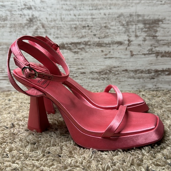 Jeffrey Campbell America Heels Rose Pink Sz 6 - Picture 5 of 13